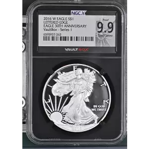 2016 W LETTERED EDGE-30TH ANNIV. EAGLE 30TH ANNIVERSARY ULTRA CAMEO (2)