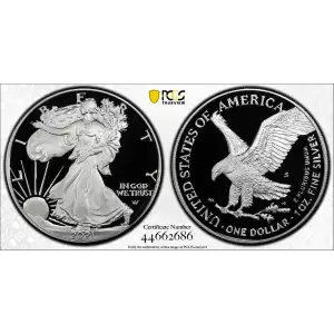 2021-S $1 Silver Eagle - Type 2, DCAM (2)