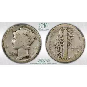 Dimes---Winged Liberty Head or Mercury 1916-1945 -Silver- 1 Dime