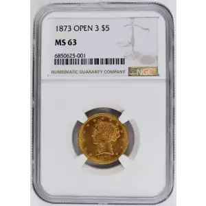 Half Eagle---Liberty Head 1839-1908 -Gold- 5 Dollar