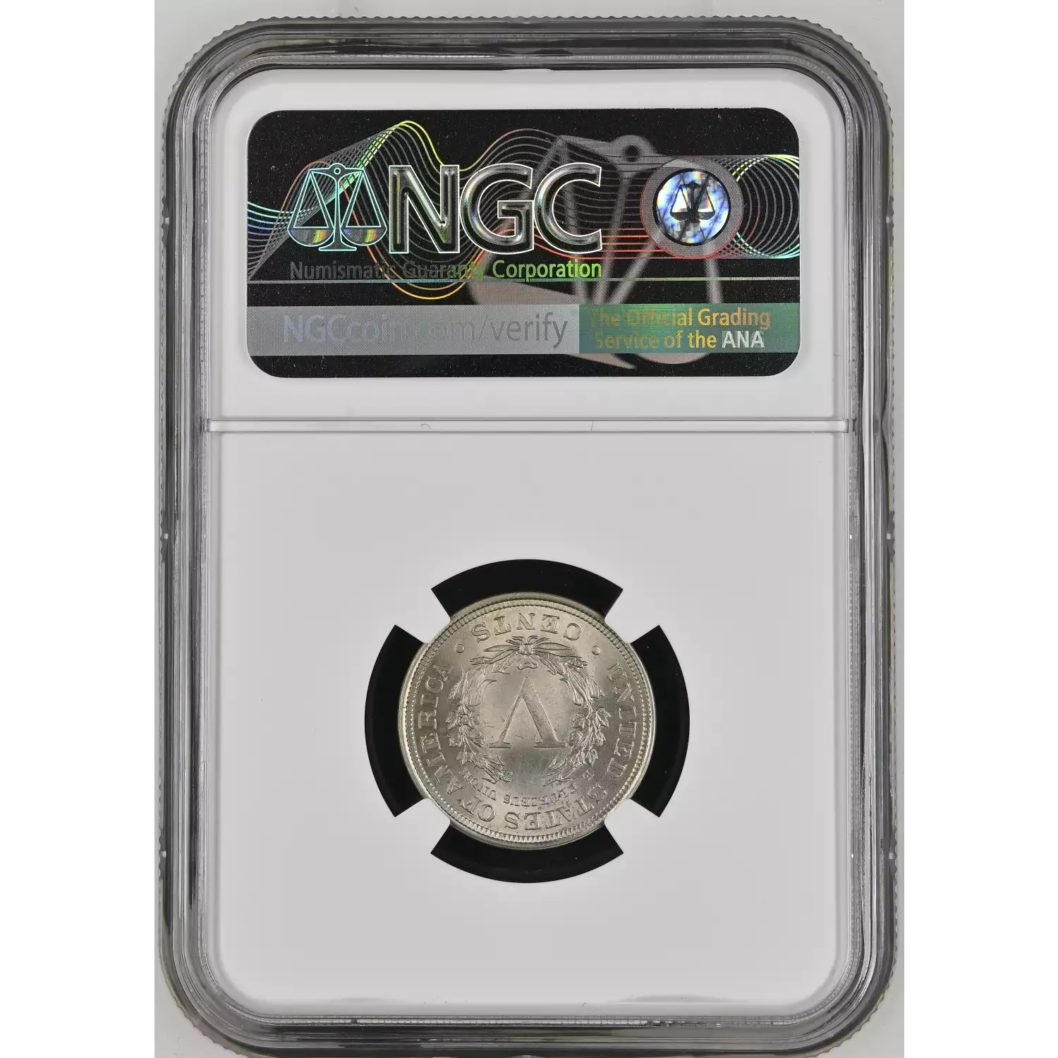Antike USA-Münze „Liberty Five Cents“ – Versilbertes Messing, Sammlerstück – Nachbildung Der Historischen Morgan-Dollar-Ära