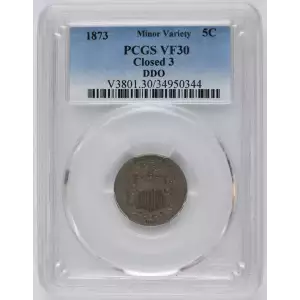 Nickel Five Cent Pieces-Shield 1866-1883 (2)