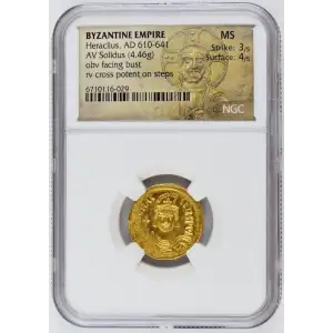 Heraclius, AD 610-641 (4)