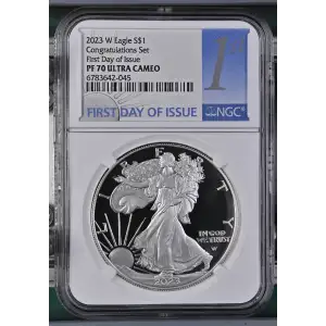 2023 W Congratulations Set First Day of Issue ULTRA CAMEO (2)