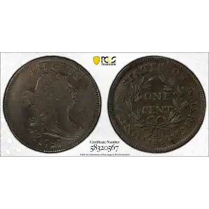 1797 1C Reverse of 1797, Stems, BN (2)
