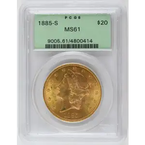 1885-S $20