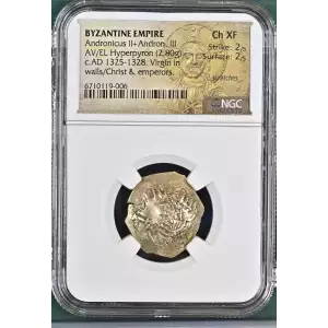 Andronicus II+Andron III AV/EL Hyperpyron