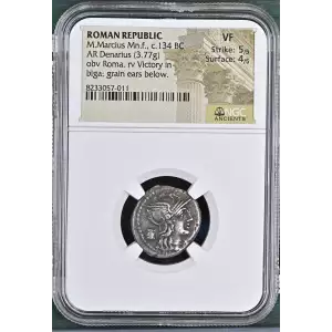 M.Marcius Mn.f., c.134 BC (2)